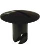 Panelfast 7/16 Alum Big Head Button Black .500 Grip