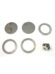 Patriot Exhaust Collector Flange Pr 4 Dia Suit Lakester Cone (7267)
