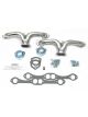 Patriot Exhaust Sbc Raw Block Huggers 1-5/8 Pri 2.5Coll Shorter (8052)
