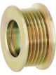 Powermaster Repl 6 Groove Alt Pulley Zinc Serpentine 54Mm Od