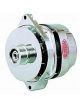 Powermaster Cs144-200Amp Gm Alternator 1-Wire With Reg Plug Chrome