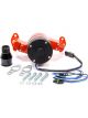 Proform Chevy Bowtie Emblem S/B Alum Orange Electric Water Pump
