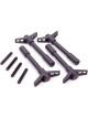 Proform Valve Cover Wing Nuts Black 4 Per Package Chev