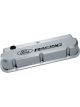 Proform Ford Racing Cast Valve Covers Chrome Raised Emblems Sbf