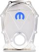 Proform Engine Timing Chain Cover Chrome Steel Blue For Mopar Omega