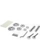 Ring Brothers Round Billet Hood Pin Kit Natural Univ Long Pin Kit