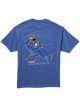 Simpson Racer Tee Blue Large - Driver On Back