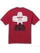 Simpson Drag Chute Tee Grey Medium - Front Engine Dragster
