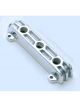 So Cal Speedshop 3 Port Finned Fuel Block 1/4 Npt Aluminium