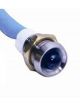 So Cal Speedshop Dash Warning Light - Blue 12V Led With Chrome Beze
