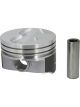 Speed Pro Chev 350 Flat Top Pistons 4.020 Bore 5.70 Rods -5Cc (H345DCP 020)