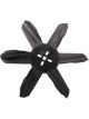 Speedway Products 6 Blade Nylon Fan 16 Dia Flex Fan (RS-ALL30093)