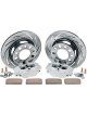 Strange Rear Brake Kit Late Big Ford Caliper Discs All Hardware