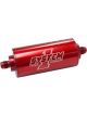 System One Med Inline Billet Fuel Filter -6An Ends 6