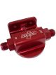System One Billet Remote Filter Mount Rh Side Port Entry Mount -