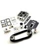 The Blower Shop Sbc 6-71 Blower Kit Lge Port, 2V Acc, Polished