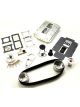 The Blower Shop Ls Blower Kit, Carburetted Billet Cathedral Port Manifol