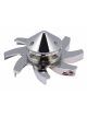 Tuffstuff Billet Alloy Alternator Fan W/ Chrome Steel Pulley (F7679A)