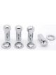 Weld Racing 12Mm X 1.50 Closed End Wheel Nuts & Washers (4 Pack)