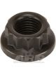 ARP Nut 12Pt Steel Black 9mm x 1.00 Thread
