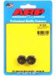 ARP Nuts 12Pt Flanged Steel Black 7/16
