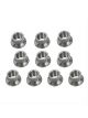 ARP Nut 12Pt Stainless Steel Polished 12mm x 1.25 Thread Qty 10