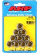 ARP Nut 12Pt Stainless Steel Polished 12mm x 1.25 Thread Qty 10