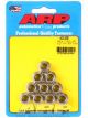 ARP Nut 12Pt Stainless Steel Polished 9mm x 1.00 Thread Qty 10
