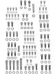ARP Engine & Accessory Fastener Kit Stainless 12Pt Ford 302 Boss