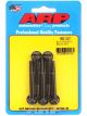 ARP Bolts Hex Head Steel Black 6mm x 1.0 RH Thread 50mm UHL Qty 5