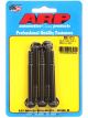 ARP Bolts Hex Head Steel Black 6mm x 1.0 RH Thread 65mm UHL Qty 5