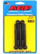 ARP Bolts Hex Head Steel Black 8mm x 1.25 RH Thread 80mm UHL Qty 5
