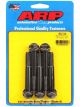 ARP Bolts Hex Head Steel Black 10mm x 1.50 RH Thread 80mm UHL Qty 5