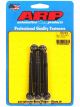 ARP Bolts 12Pt Head Steel Black 6mm x 1.00 RH Thread 75mm UHL Qty 5