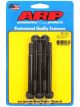 ARP Bolts 12Pt Head Steel Black 8mm x 1.25 RH Thread 90mm UHL Qty 5
