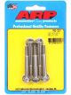 ARP Bolts Hex Head Stainless 6mm x 1.00 RH Thread 50mm UHL Qty 5