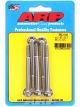 ARP Bolts Hex Head Stainless 6mm x 1.00 RH Thread 65mm UHL Qty 5