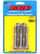 ARP Bolts Hex Head Stainless 10mm x 1.25 RH Thread 70mm UHL Qty 5