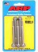 ARP Bolts 12Pt Head Stainless 6mm x 1.00 RH Thread 70mm UHL Qty 5