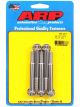 ARP Bolts 12Pt Head Stainless 8mm x 1.25 RH Thread 70mm UHL Qty 5