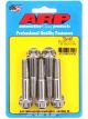 ARP Bolts 12Pt Head Stainless 10mm x 1.25 RH Thread 50mm UHL Qty 5