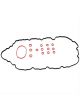 MSD Intake Manifold Gasket LT1 Airforce Master Seal Kit for 2700