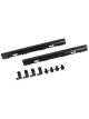 MSD Fuel Rails Atomic EFI Black For Use w/ Lt1 Airforce Manifold Kit (MSD-2724)