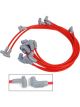 MSD Spark Plug Wire Super Conductor 8.5mm 90 Chevy SB V8 Set (MSD-31249)