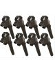 MSD Ignition Coil Street Fire Coil Pack Black Ford 4-Valve V8 Set Of 8