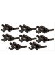 MSD Ignition Coil Street Fire Black For Chrysler Dodge Jeep V8 Qty 8 (MSD-55178)
