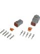 MSD Electrical Wiring Connector Deutsch 12-14 Gauge/4-Pin