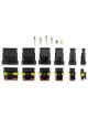 MSD Wiring Connectors Superseal Quick-Disconnect Plastic Black Qty 228