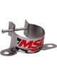 MSD Coil Bracket Steel Chrome Canister-Style Universal Vertical Mount