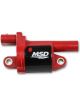 MSD Ignition Coil Blaster Female/Socket Black/Red Cadillac Chevy Gmc (MSD-8268)